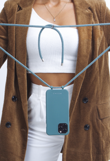 Ensemble coque silicone Océan + cordon modulable Lagoon