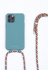 Ensemble coque silicone Océan + cordon modulable Forest