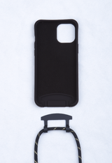 Ensemble coque silicone Night Fall + cordon modulable Sparkly