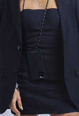 Ensemble coque silicone Night Fall + cordon modulable Sparkly