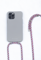 Ensemble coque silicone Grey Sand + cordon modulable Hypnos